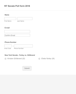 Class Poll Form Template | JotForm