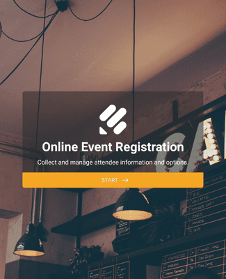 Form Templates: Online Event Registration