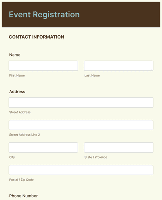 Career Fair Registration Form Template Jotform Career Fair Registration Form Template Jotform