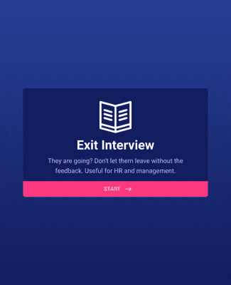 Form Templates: Online Exit Interview Form