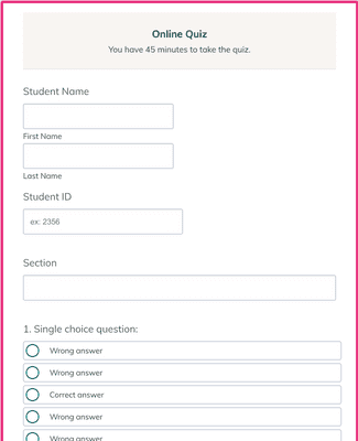 Tutoring Contract Form Template Jotform