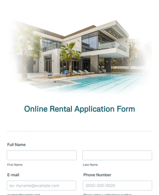 Car Rental Form Template | Jotform