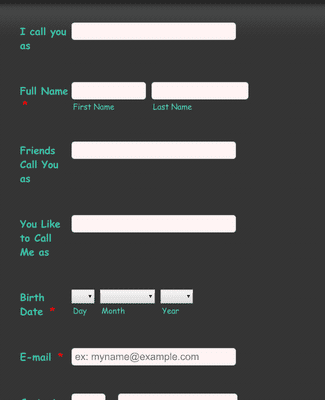 Online Slam Book Form Template | Jotform