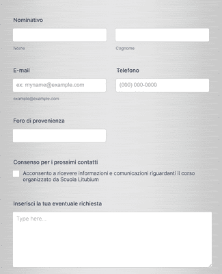 Form Templates: Open Day 2021