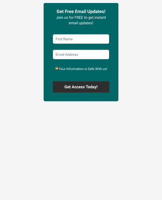 Simple Email Form Template | Jotform