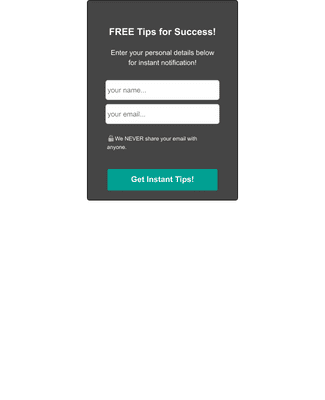 Opt-In Form Template | Jotform