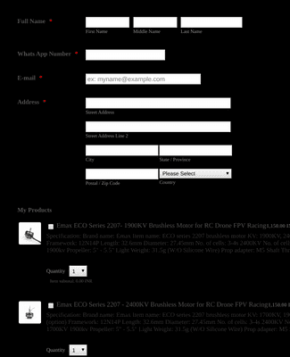 Order Confirmation Form Template | Jotform