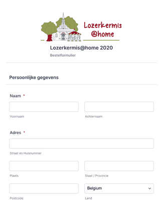 Order form Lozerkermis@home 2020