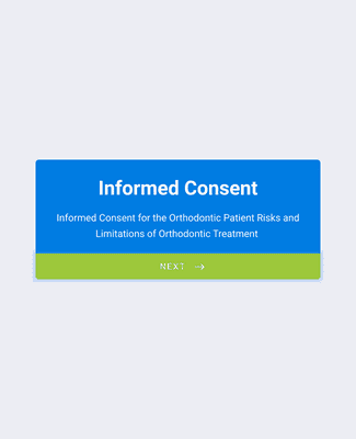 Form Templates: Orthodontic Informed Consent Form