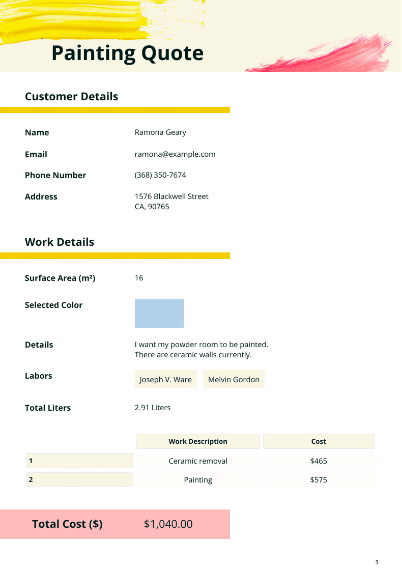How To Do Quotation For Painting At Sammy Parra Blog How To Do Quotation For Painting At Sammy Parra Blog