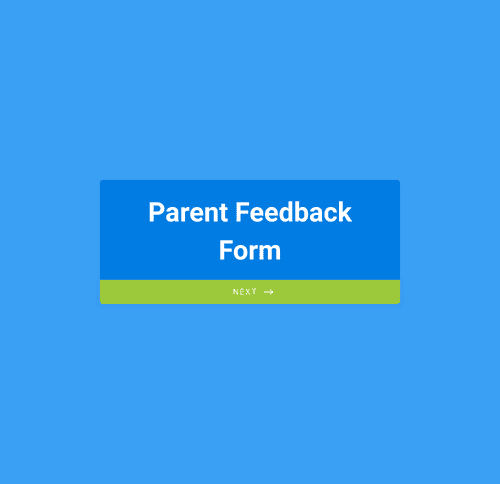 Form Templates: Parent Feedback Form