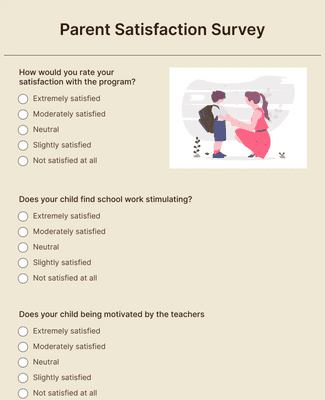 Student Satisfaction Survey Form Template JotForm