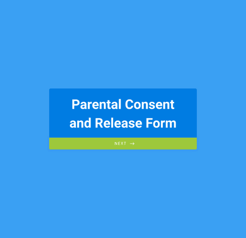 Form Templates: Parental Consent And Release Form