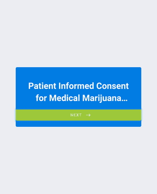 Form Templates: Patient Informed Consent for Medical Marijuana Treatment