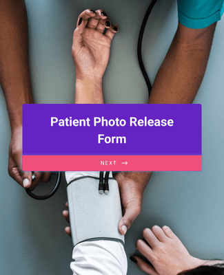 Patient Photo Release Form