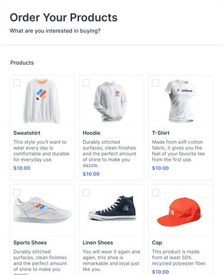 PayPal Business Payment Form Template | Jotform