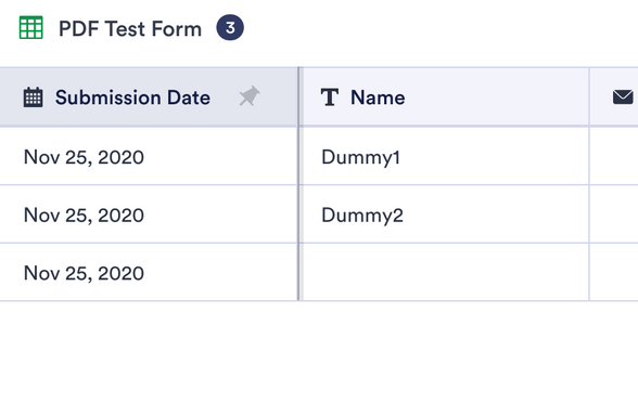 Pdf Test Forms Template Jotform Tables