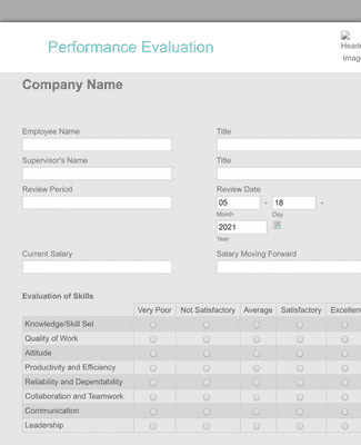 Bus Driver Evaluation Form Template | JotForm