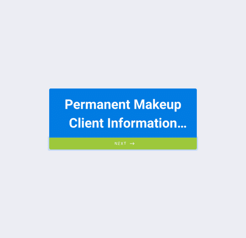 Form Templates: Permanent Makeup Client Information Form