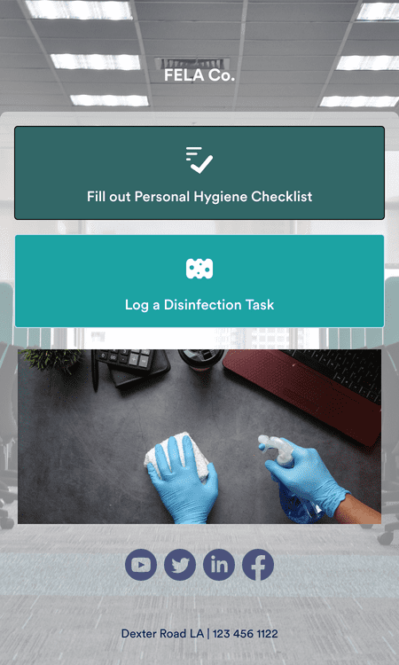 Personal Hygiene Checklist App