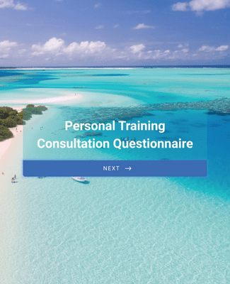 Form Templates: Personal Training Consultation Questionnaire