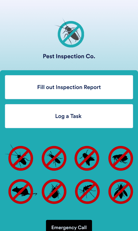 Pest Control Inspection App
