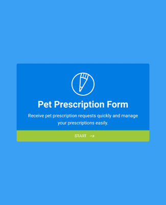 Form Templates: Pet Prescription Form