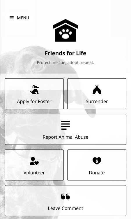 Pet Rescue App