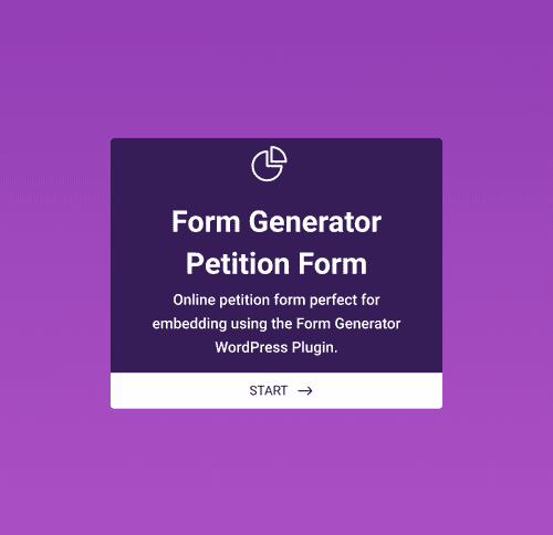 Form Templates: Petíciós Űrlap