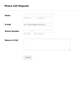 Demo Request Form Template | JotForm