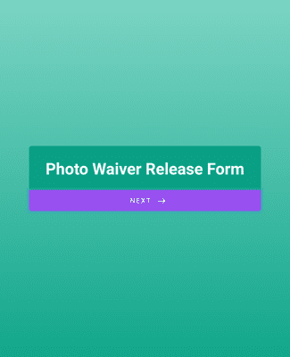 Photo Waiver Release Form