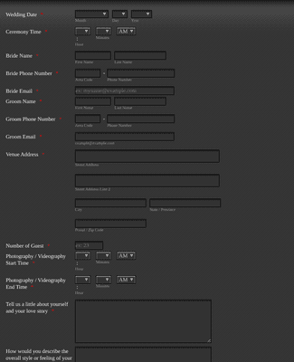 360 Photo Request Form Template | Jotform