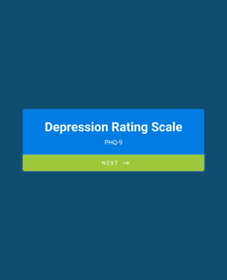 PHQ-9 Rating Scale