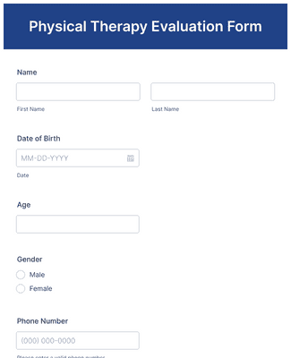 Physical Therapy Evaluation Form Template Jotform   Physical Therapy Evaluation Form Bd5fc8ab17adc013191545a7bcfe9dad Classic 