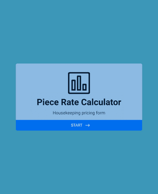 Piece Rate Calculator