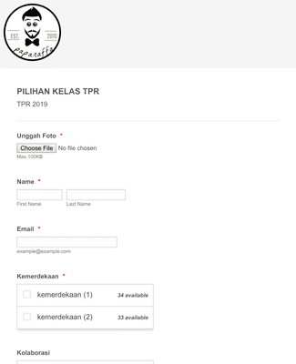 PILIHAN KELAS TPR
