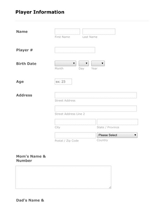 Author Declaration Form Template | JotForm
