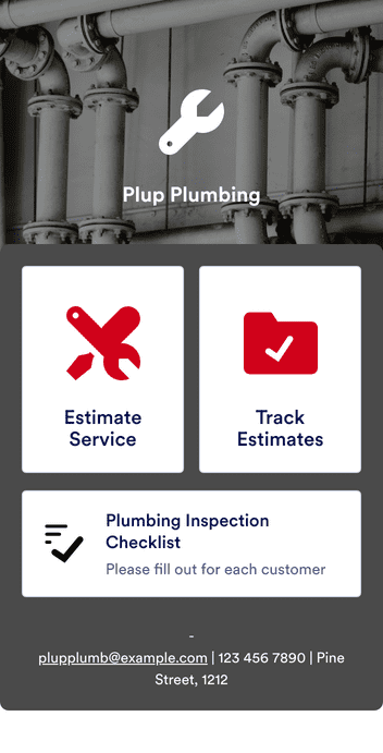 Plumbing Work Order App
