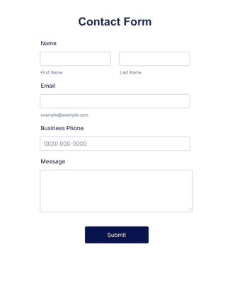 Popup Contact Form Template | Jotform