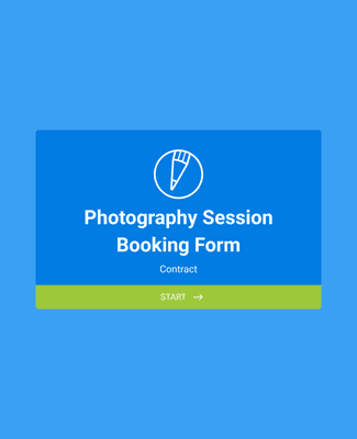 Portrait Photography Session Booking Form