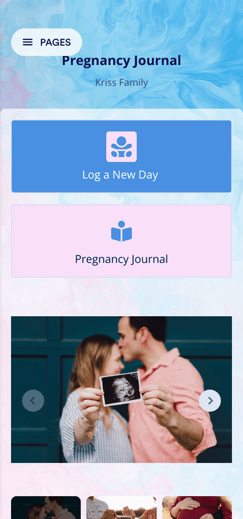 Pregnancy Journal App