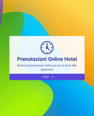 Prenotazioni online Hotel