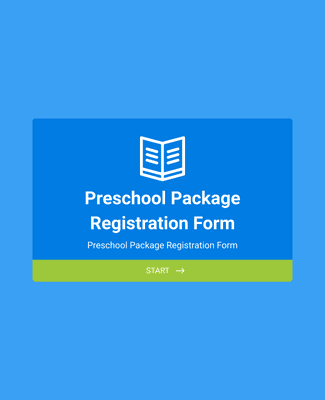 Preschool Package Registration Form