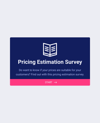 Pricing Estimation Survey