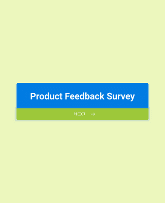Form Templates: Product Feedback Survey