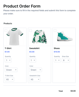 Ad Order Form Template | Jotform