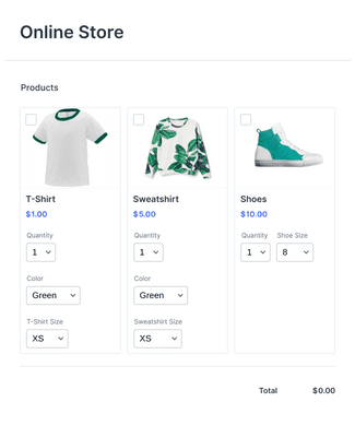 Simple Product Purchase Form Template Jotform