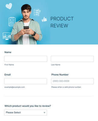 Form Templates: Product Review Form