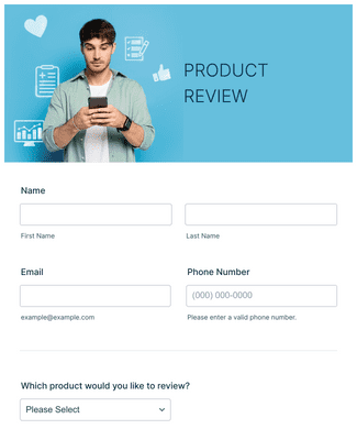 Form Templates: Product Review Form