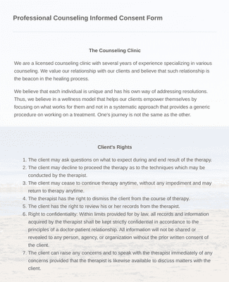 Dental Treatment Informed Consent Form Template | Jotform